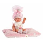Llorens 26316 NEW BORN HOLIKA - realistick panenka miminko s celovinylovm tlem